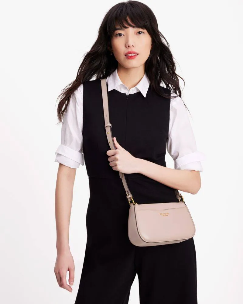 BLEECKER SAFFIANO LEATHER SMALL CROSSBODY