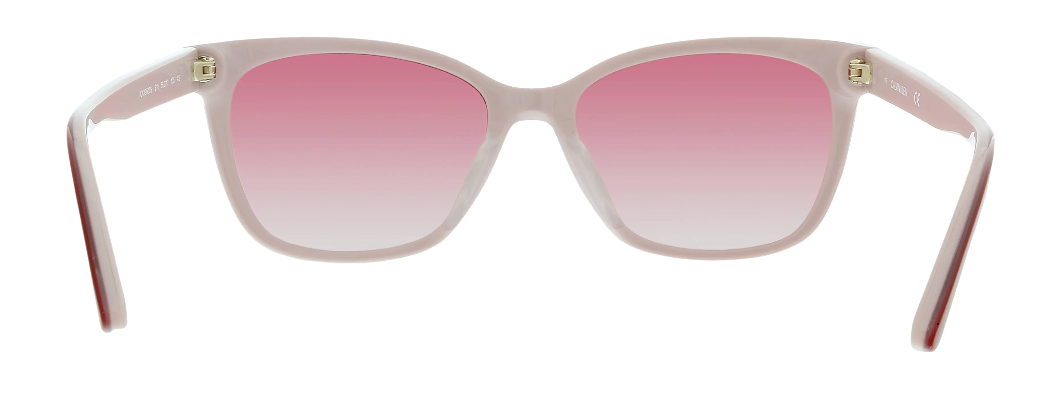 Calvin Klein CK19503S 610 Red/Blush Modified Rectangle Sunglasses
