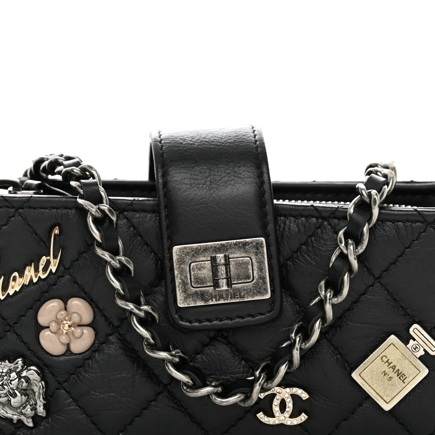 Chanel Aged Calfskin Lucky Charms 2.55