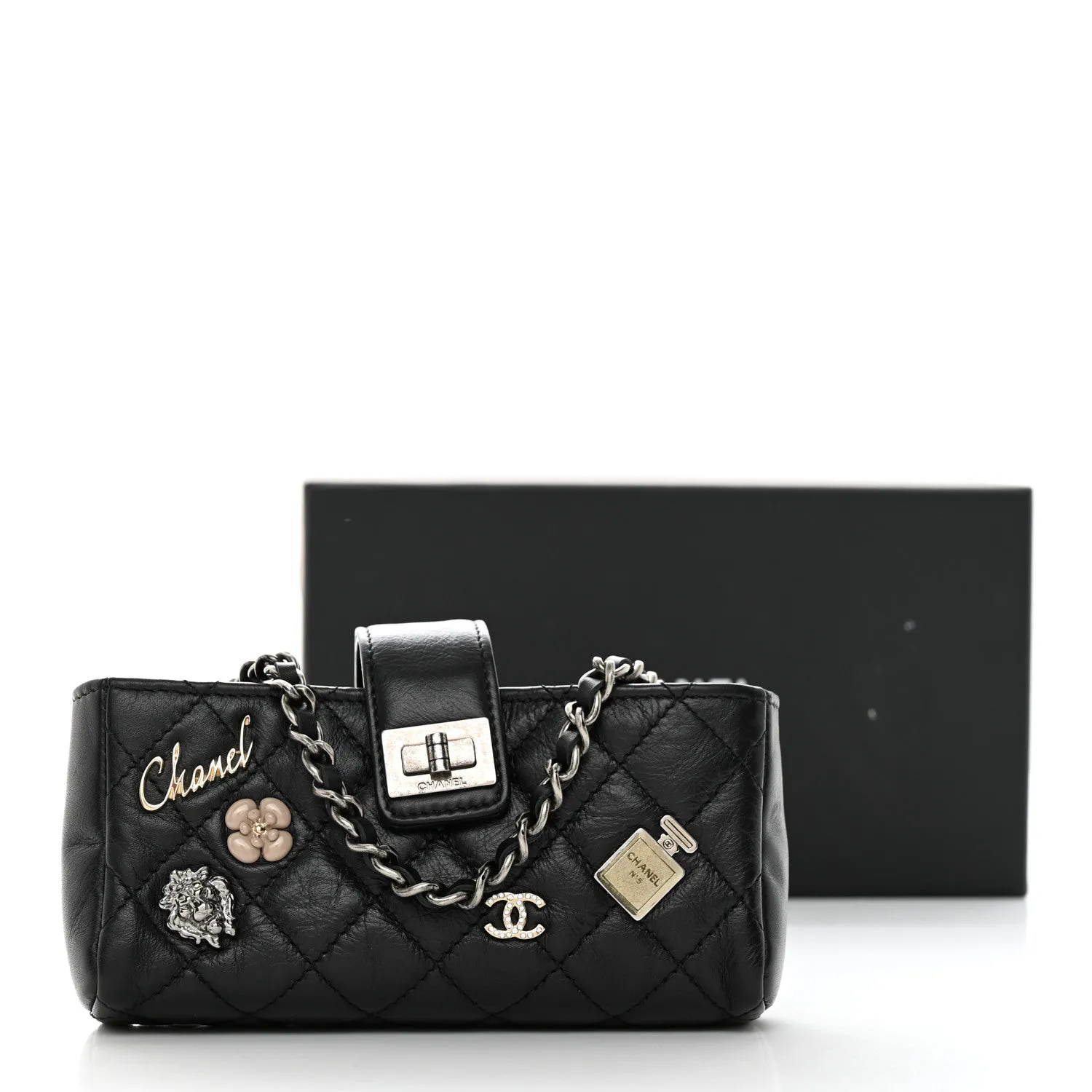 Chanel Aged Calfskin Lucky Charms 2.55