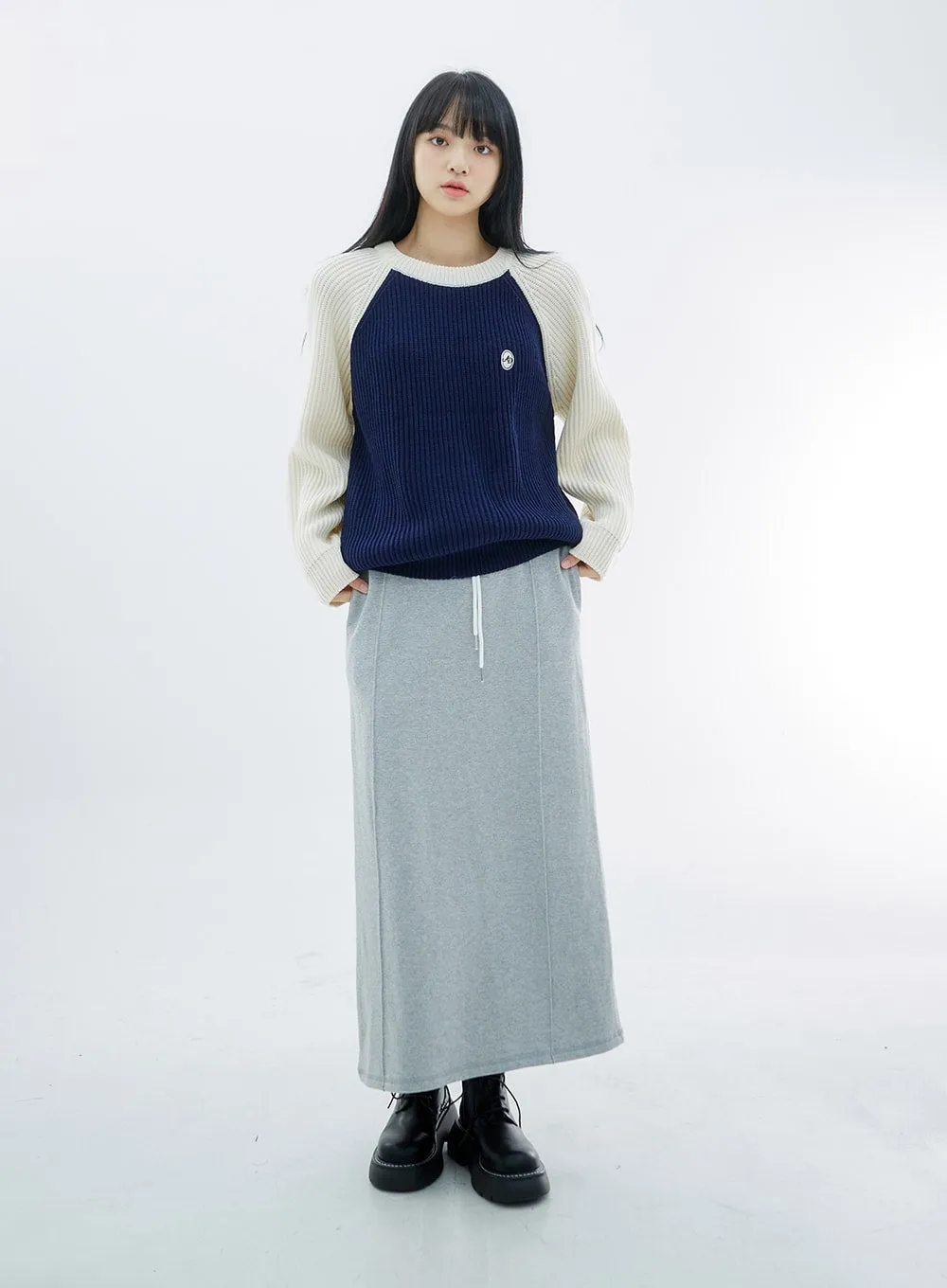Elastic Sporty Tube Long Skirt OS27
