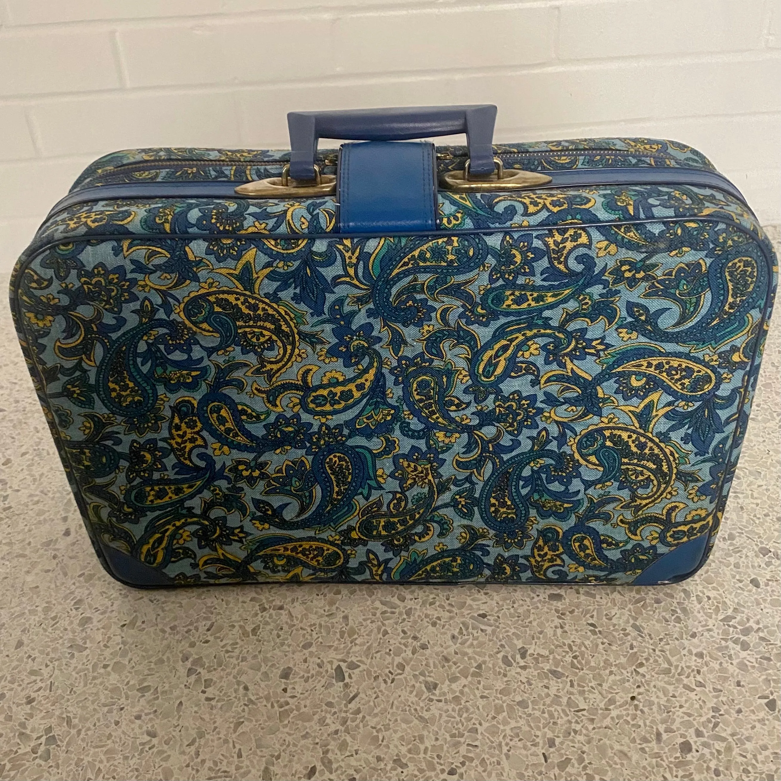 Late 60s/ Early 70s Set of 4 Nesting Suitcases