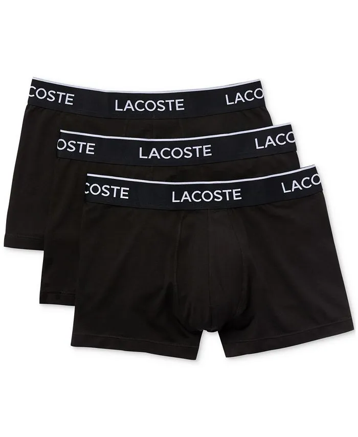 Men's suitcases, 3 pcs. Lacoste, black