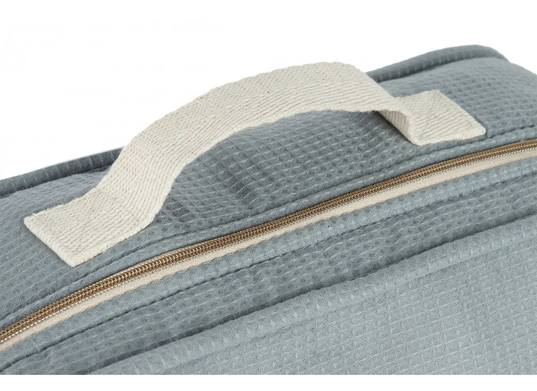 Nobodinoz Victoria Baby Suitcase 36x26x11cm | Stone Blue