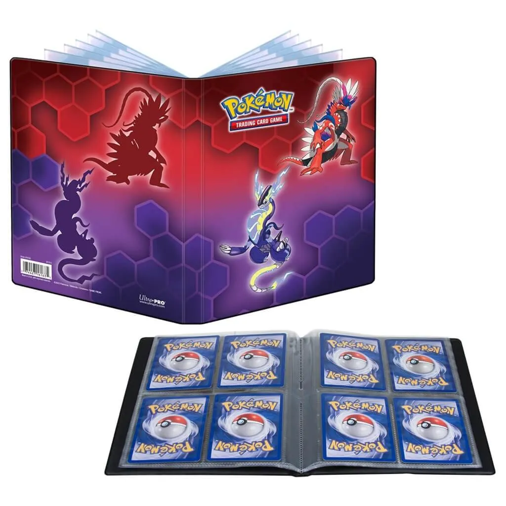 Pokemon - Portfolio -4Pkt Koraidon & Miraidon