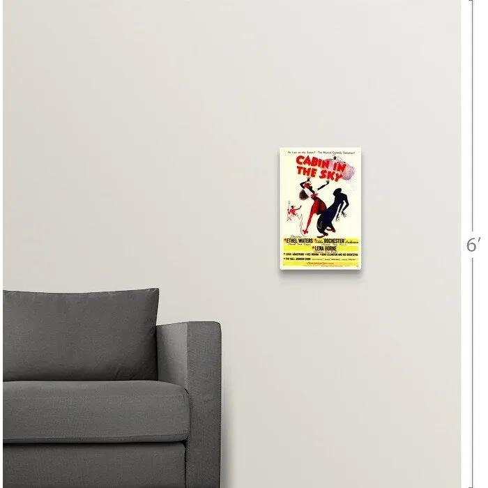 "Cabin in the Sky (1943)" Canvas Wall Art