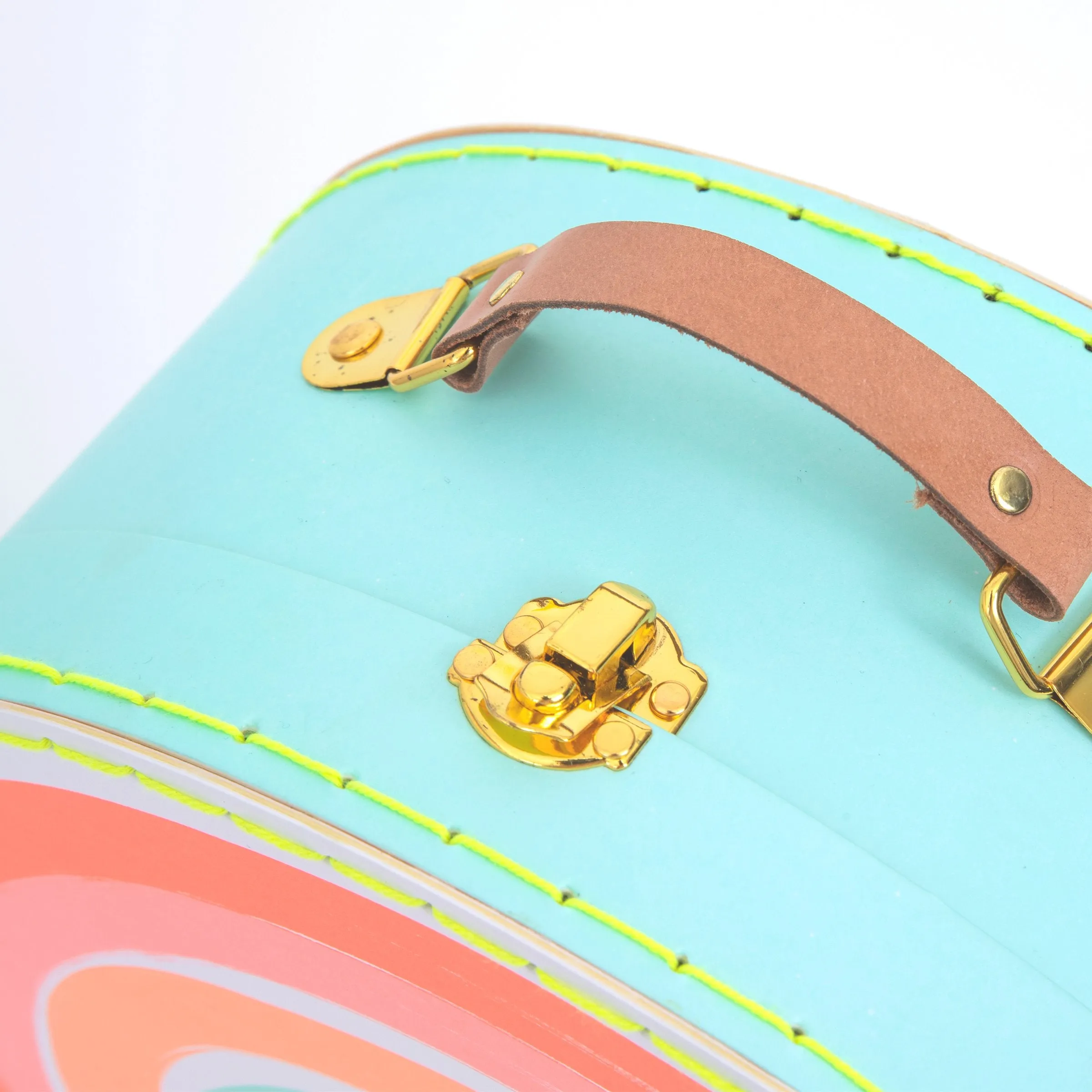 Rainbow Suitcases (x 2)