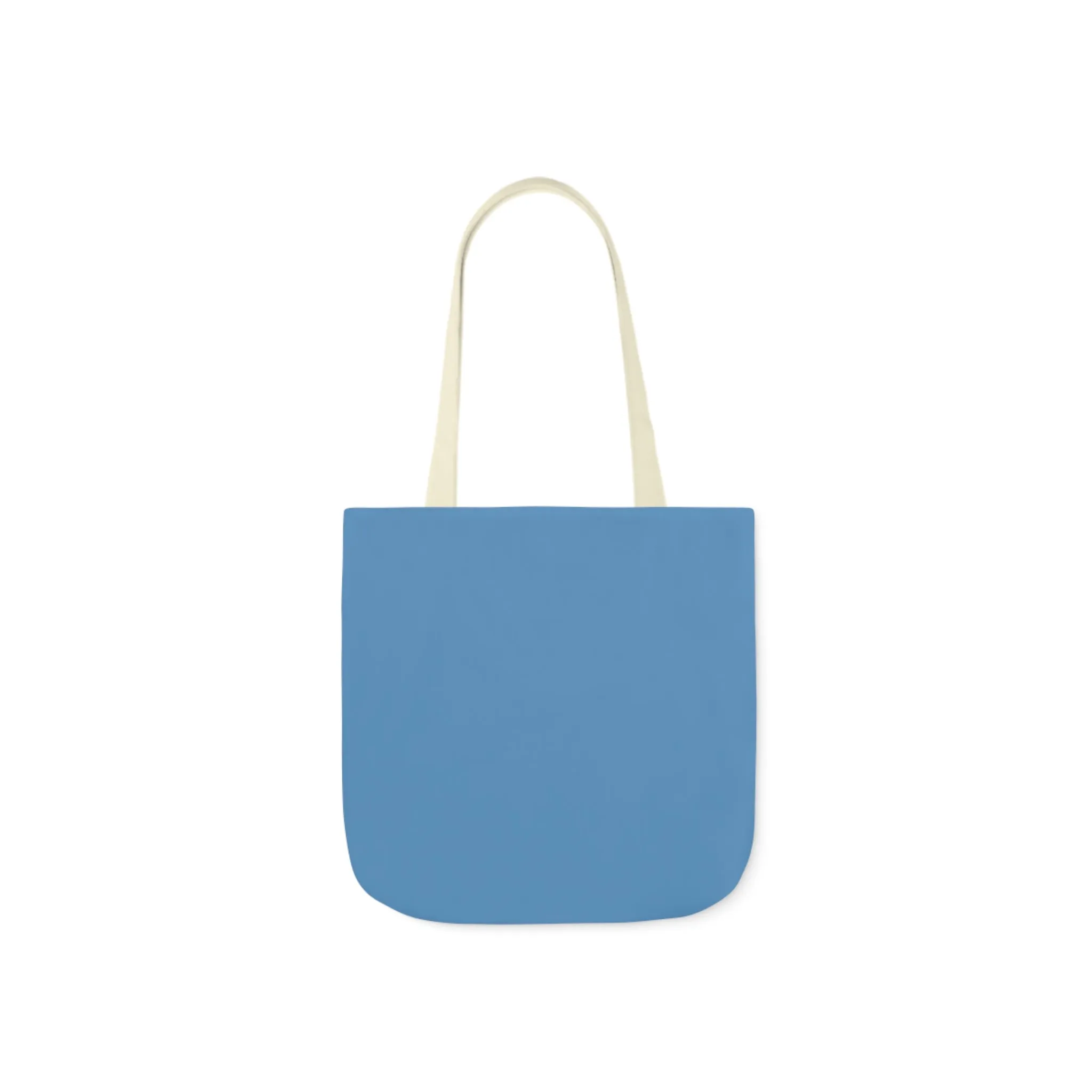 Rx Santa Hat (Blue) - Polyester Canvas Tote Bag