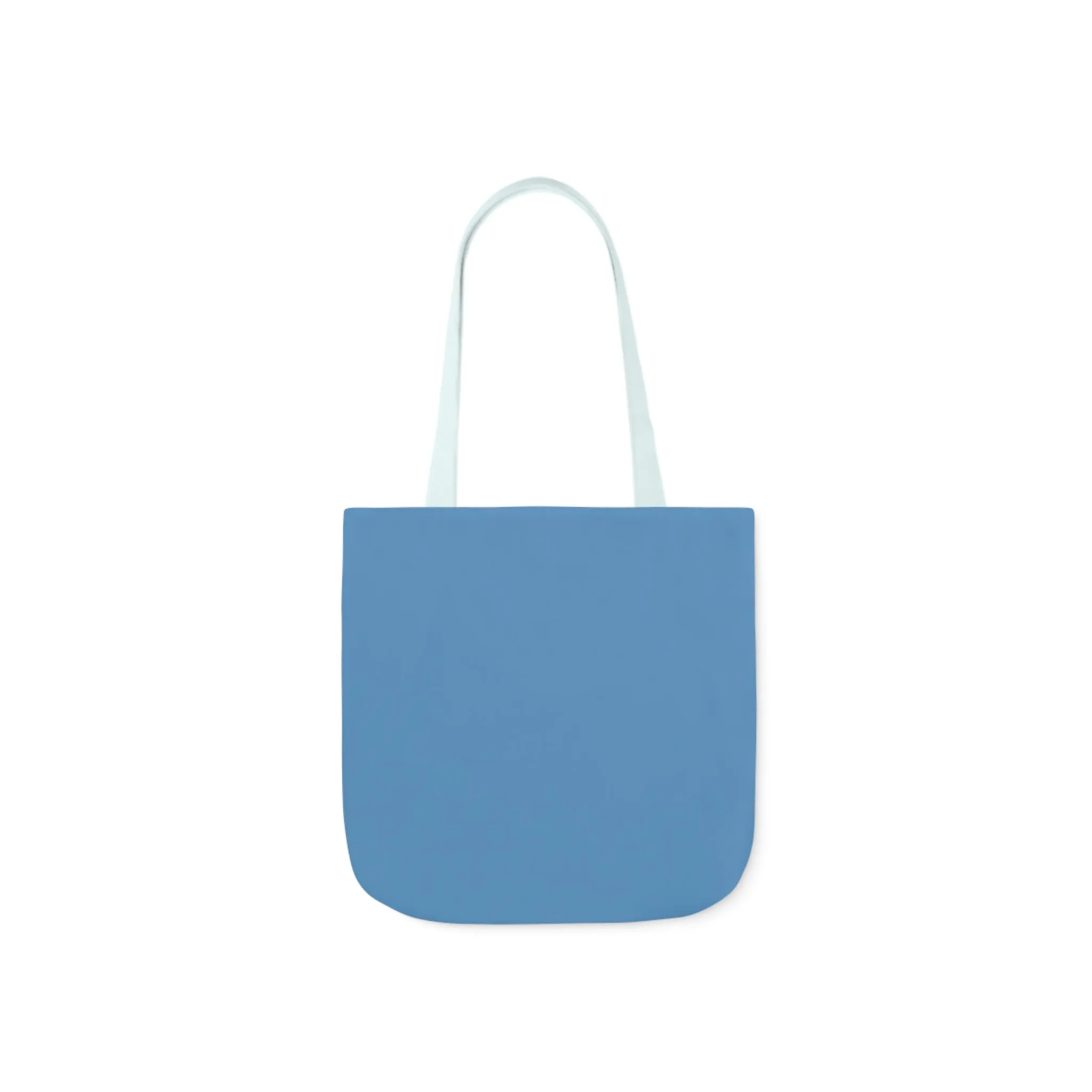 Rx Santa Hat (Blue) - Polyester Canvas Tote Bag