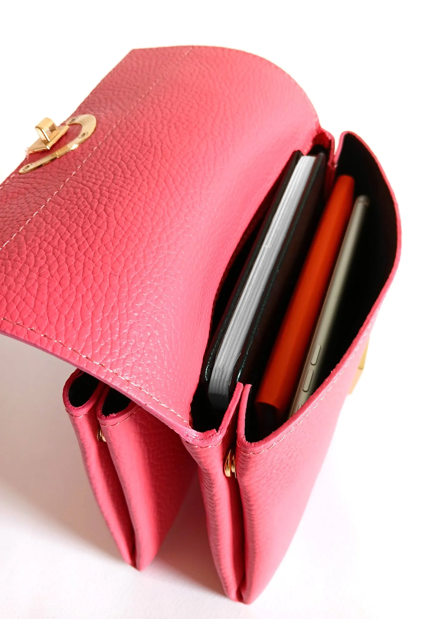 Sabrina Crossbody Coral Pink