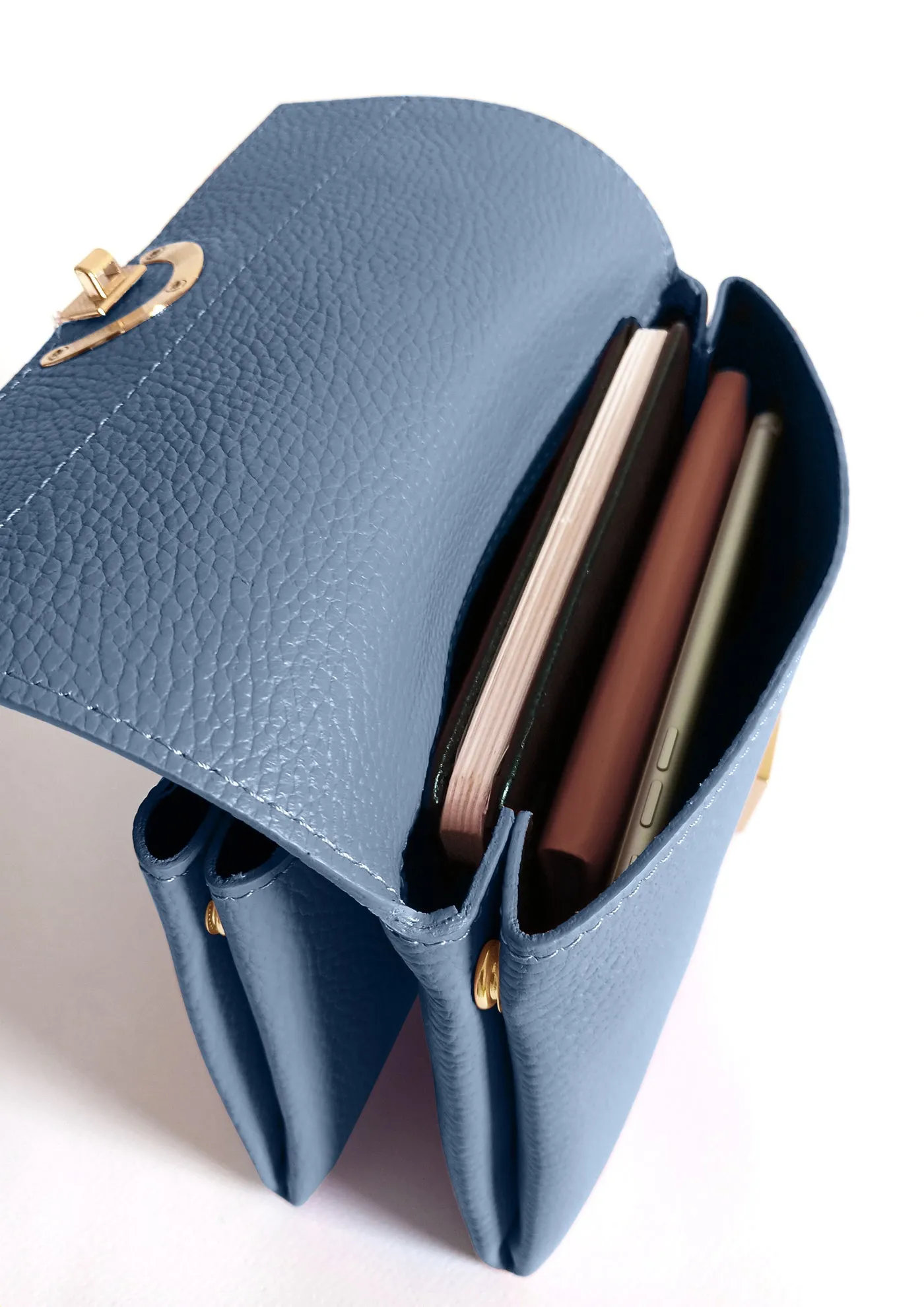 Sabrina Crossbody Dusky Blue