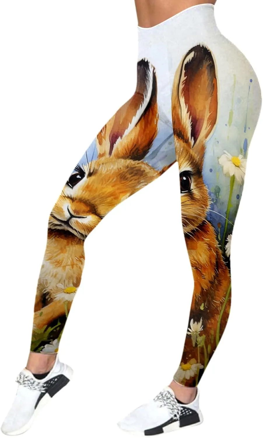 Women's Gym Skimpy High Waist Leggings High Waisted Workout Butt Scrunch Sporty Sexy Tights Tummy Control Exercise