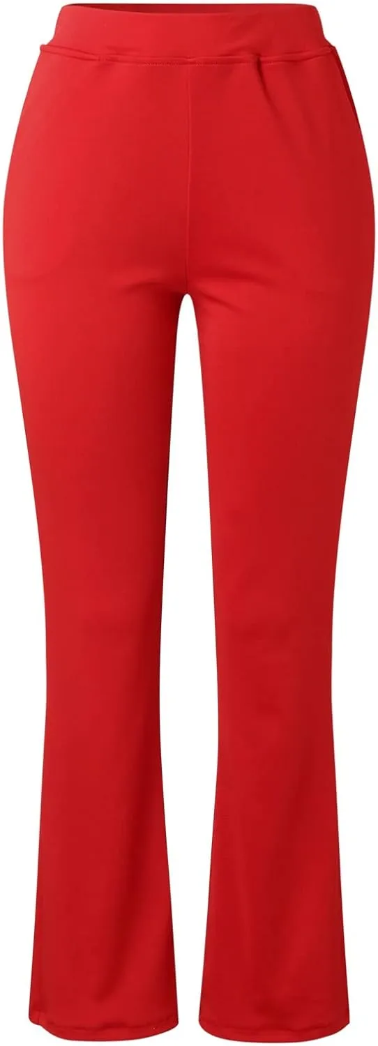 Women's Leggings with Pockets Sporty Scrunch Butt Stretch Workout Athletic High Waisted Yoga Pants Straight Leg Lift