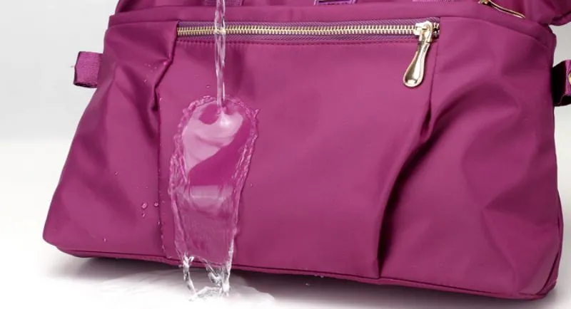 Women's Nylon Solid Colored Shoulder Bag