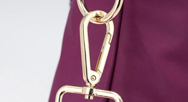 Women's Nylon Solid Colored Shoulder Bag